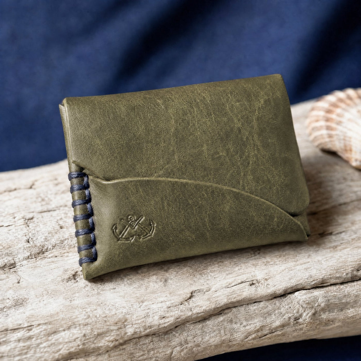 The Buccaneer in Olive Pueblo leather