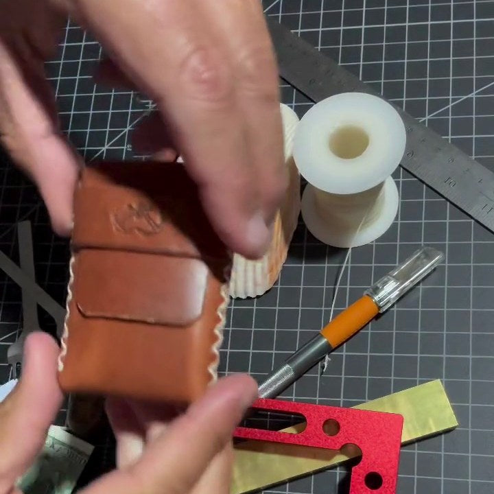 The Clipper Stitch in hand
