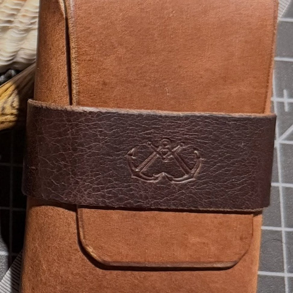 The Clipper Strap with a dark strap