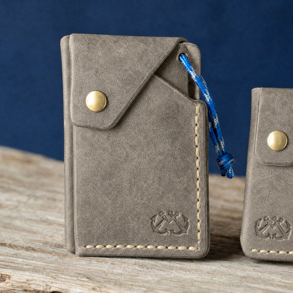 High Tide in Gray Pueblo leather