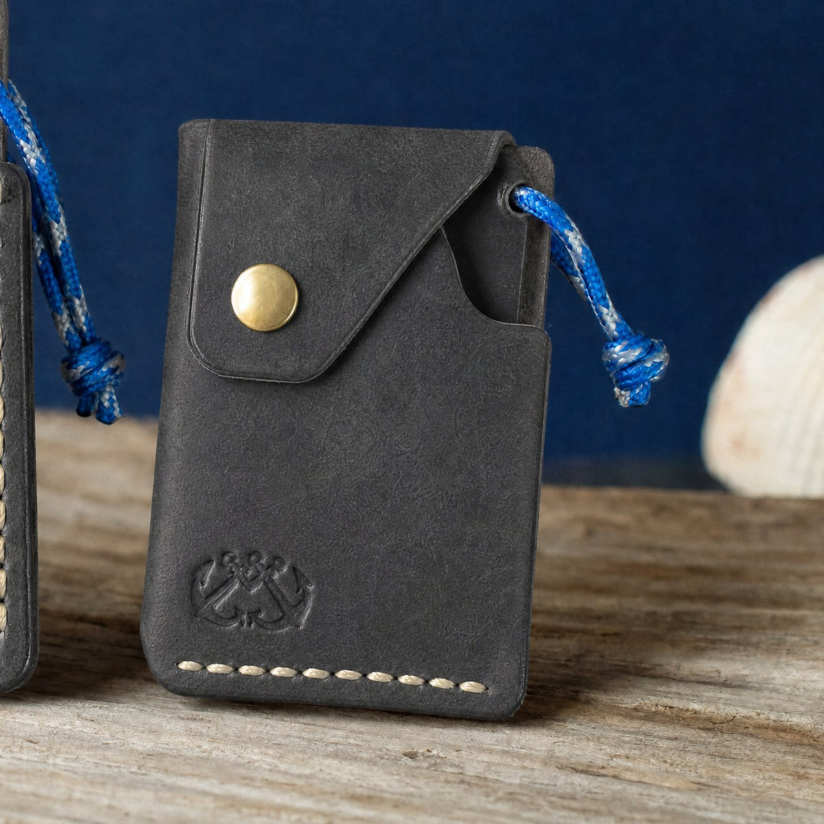 Low Tide in Black Pueblo leather