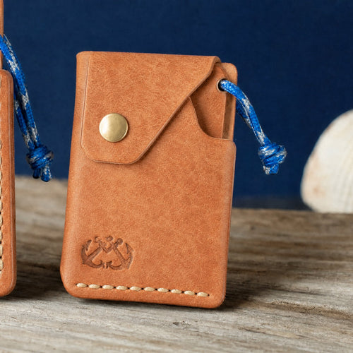 Low Tide in Cognac Pueblo leather