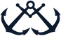 Old Salty crossed anchors