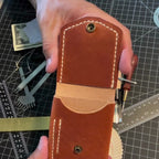 The Skipper open, showing the card pocket