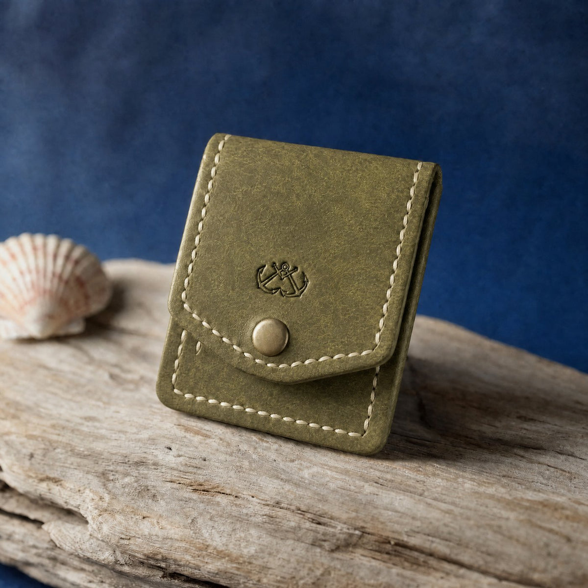The Skipper in Olive Pueblo leather